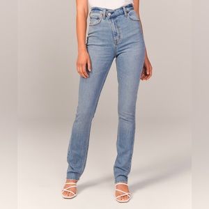Abercrombie '90s Slim Straight Ultra High Rise jeans